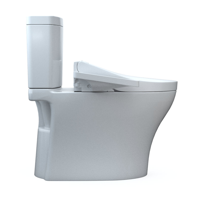 Toto Aquia Gallons Per Minute Gpf Elongated Comfort Height Floor Mounted Bidet Toilet